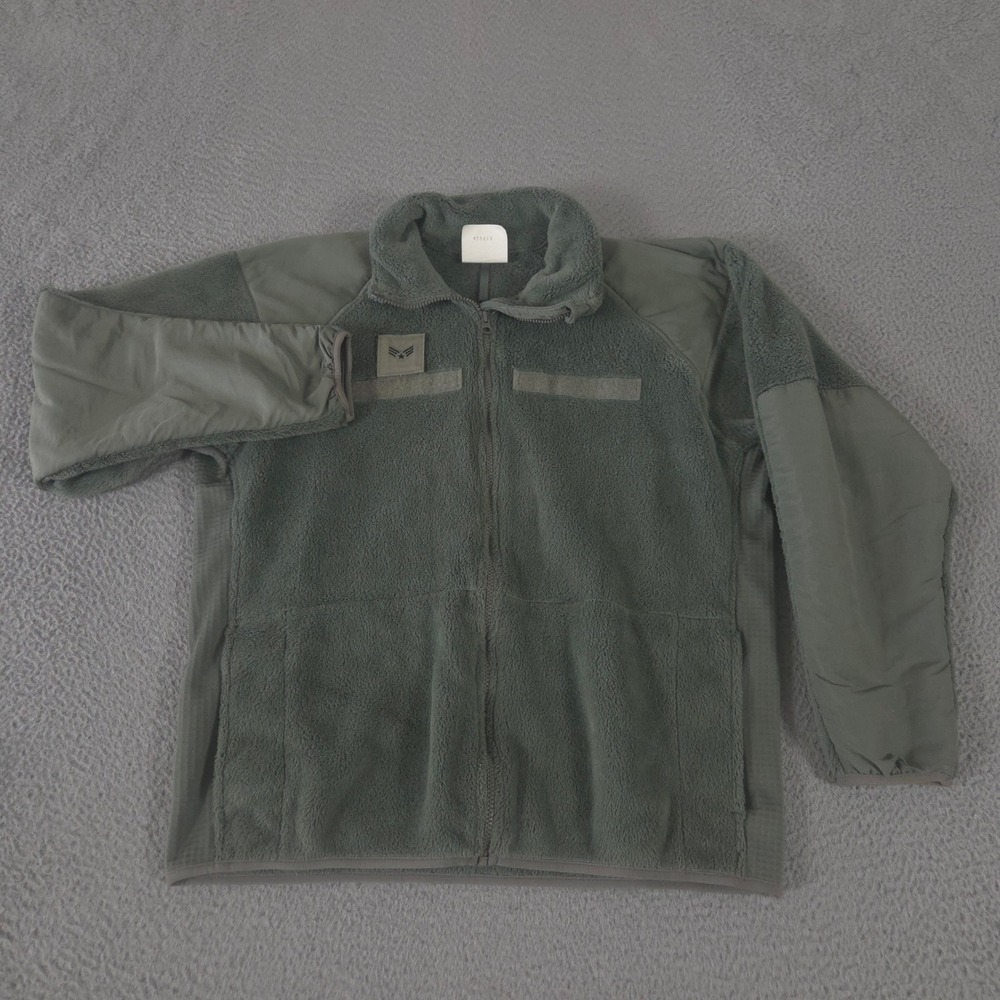 Peckham Jacket Mens Medium Green Gen III Polartec Fleece Tactical Military Issue